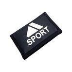 Cırt Cırtlı Kapak Fermuar Para Bölmeli Unisex İnterpeks Kumaş Çocuk Spor Cüzdan