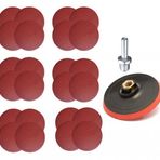 Cırt Zımpara Seti + Matkap Aparatı 115 mm (26 Parça)