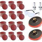 Cırt Zımpara Seti + Matkap Aparatı+Gözlük 115 mm (125 Parça)