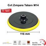 Cırt Zımpara Tabanı M14 115 Mm