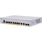 Cisco CBS250-8FP-E-2G-E Smart 8-Port Ge Full Poe Ext Ps Switch