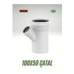 ÇİTAŞ FIRAT 100X50 TEK ÇATAL 3.2 MM KALINLIK PVC 110x50MM 45 DERECE
