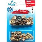 Çıtçıt 15 Mm Kendin Yap Kiti, Mont, Giyim, Çanta, Deri Için Çekiçle Uygulama Aparatları Gold Renk 15 Adet Alfa Çıtçıt Düğme Takım-Paslanmaz Pirinç
