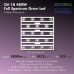 Citi 18 480W Full Spectrum Grow LED Lamba - Beyaz