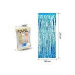 Çıtı Pıtı Store Püskül Kapı Perdesi Mavi 100*220 cm