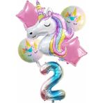 Çıtı Pıtı Store Unicorn Balon Set - Pembe - 2