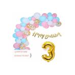Çıtıpıtıstore 0-9 Yaş Balon Zincir Set, 20125585659656