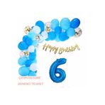Çıtıpıtıstore 0-9 Yaş Balon Zincir Set, 76545456131100211