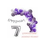 Çıtıpıtıstore 0-9 Yaş Balon Zincir Set, 77874646546545646