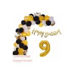 Çıtıpıtıstore 0-9 Yaş Balon Zincir Set, 95464324564895646