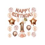 Çıtıpıtıstore 1 Yaş Happy Bırthday Doğum Günü Balon Set