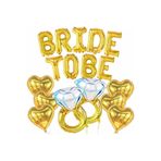 Çıtıpıtıstore Bride To Be Balon Set, GOLD