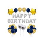 Çıtıpıtıstore Happy Bırthday Balon Seti, GOLD