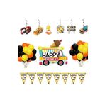 Çıtıpıtıstore Inşaat Temalı Doğum Günü Balon Set, 54564565465