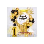 Çıtıpıtıstore Kral Taçlı 1 Yaş Doğum Günü Balon Set