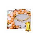 Çıtıpıtıstore Lüks 1 Yaş Doğum Günü Balon Konsepti