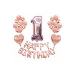 Çıtıpıtıstore Lüks 1 Yaş Happy Bırthday Balon Set