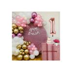 Çıtıpıtıstore Lüks Balon Zincir 1 Yaş Balon Set, 89845489744456456