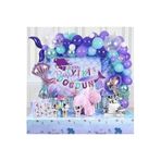 Çıtıpıtıstore Lüks Deniz Kızı Balon Folyo Balon Set, 5487454654566