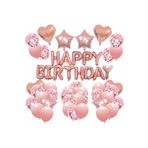 Çıtıpıtıstore Lüks Happy Bırthday Balon Set