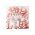 Çıtıpıtıstore Rose Goldlu 1 Yaş Balon Zinciri, 5648945656456
