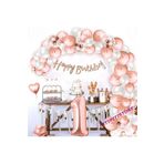 Çıtıpıtıstore Rose Goldlu 1 Yaş Lüks Balon Zinciri