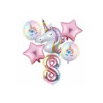Çıtıpıtıstore Ünicorn Balon Set, 8