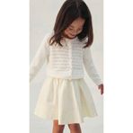 Çıtır Betüş Kids Pure Kız Çocuk Düğmeli Basic Triko Hırka
