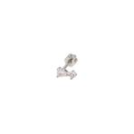 ÇITIR DAMLA GÜMÜŞ TRAGUS PIERCING - ALTIN SARI