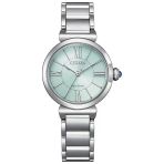 Citizen Em1070-83l Yeşil Gümüş Çelik Kadın Kol Saati