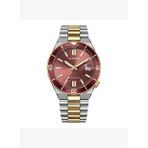 Citizen Gts Mechanical Nj0234-58x Kırmızı Silver Gold Çelik Erkek Kol Saati