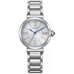 Citizen Lds Elegance Em1070-83a Beyaz Gümüş Çelik Kadın Kol Saati