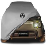 Citroen Ami Buggy (2025 -) Araba Brandası Gri Kumaş Toz Geçirmez Oto Branda