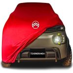 Citroen Ami Buggy (2025 -) Araba Brandası Kırmızı Kumaş Toz Geçirmez Oto Branda
