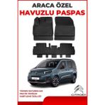 Citroen Berlingo 2020-2021-2022-2023-2024-2025 Model Araca Özel Paspas Takımı - Siyah
