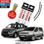 Citroen Berlingo 2022 Model Silecek Takımı Ön Bosch Aerotwin Plus