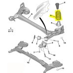 Citroen Berlingo Arka Helezon Yayı (2008-2019) 5102Z8 G060014 1.6 Hdı