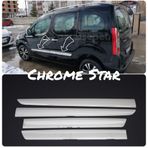 Citroen Berlingo Krom Yan Kapı Çıtası 2008 Üzeri Paslanmaz Çelik