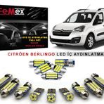 Citröen Berlingo LED İç Aydınlatma Ampul Seti FEMEX Parlak Beyaz