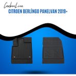 Cıtroen Berlingo Panelvan 2019+ 3D Carbonline Araca Özel Paspas - Siyah