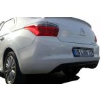 Citroen C Elyesee İcin (2012-2016) Arka Tampon Eki - Difuzor (Plastik)