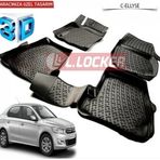 Citroen C-elysee 2013 Sonrası 3D Havuzlu Paspas