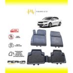 Citroen C-Elysee 2013 ve Üstü Uyarlanabilir Universal Havuzlu Paspas - Siyah