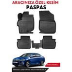 Citroen C-Elysee 2025 Model Araca Özel Havuzlu Paspas Takım - Siyah