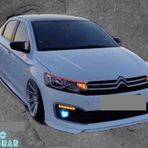 Citroen C-Elysee Uyumlu Ön Tampon Eki Makyajlı
