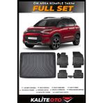 Citroen C3 Aircross Üst Kademe Bagaj Havuzu+4.5d Havuzlu Paspas Seti 2019 Model - Siyah