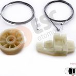 Citroen C3 Mk1 Fc Fn 2002-2010 5-Kapi Hatchback 9221Aq Icin On Sol Kapi Cam Kriko Tamir Seti