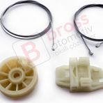 Citroen C3 Mk1 Fc Fn 2002-2010 5-Kapi Hatchback 9222N5 Icin On Sag Kapi Cam Kriko Tamir Seti