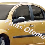 Citroen C3 P.Çelik 2002-2009 4 Parça Krom Cam Çıtası