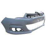 Citroen C4 11/17 Ön Tampon Siyah (Astarlı Far Yıkamasız/sis Delikli/sensör Deliksiz(Tüv)(Tyg) - Siyah